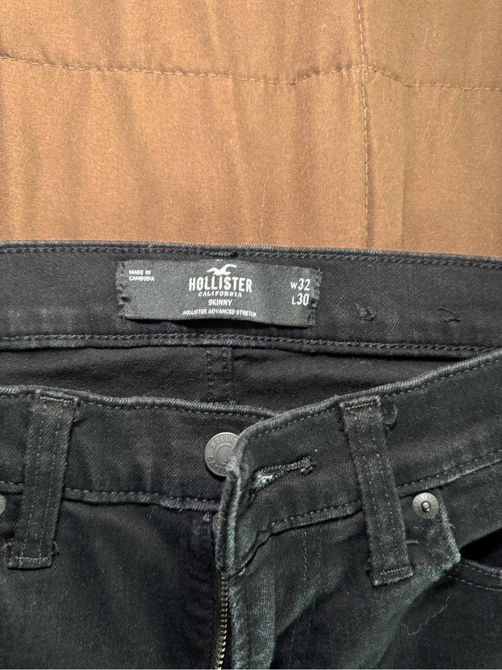 Hollister Men’s Black Skinny Jeans